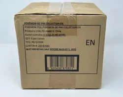 Pokemon GO Pin Collection Display Box CASE Charmander Squirtle Bulbasaur SEALED! - Image 1