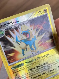 CARTE POKEMON ELECSPRINT 11/127 FR HOLO REVERSE PLATINE - TBE - Image 3