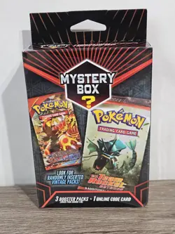2023 Pokemon Mystery Box - 3 Booster Packs Ex Team Rocket Chase New Sealed - Image 1