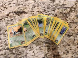 120 Pokemon Lot- Trainer/Energy, Base Set Base Set 2 Fossil Gymhero Team Rocket - Image 2
