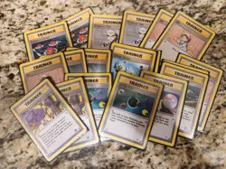 120 Pokemon Lot- Trainer/Energy, Base Set Base Set 2 Fossil Gymhero Team Rocket - Image 3