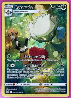 Pokemon TCG Roserade Lost Origin Trainer Gallery TG02/TG30 Holo Ultra Rare NM - Image 1