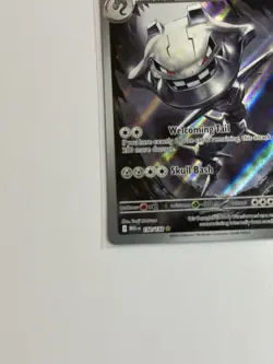 Steelix 150/132 Illustration Rare Pokemon Mega Evolution Extended Art Case - Image 5