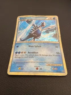Lugia - HGSS02 - Pokemon Heart Gold Soul Silver Promo Holo DMG - Image 2