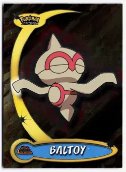 Topps Pokemon Card Baltoy FOIL #4 Advanced Challenge MP - Image 1