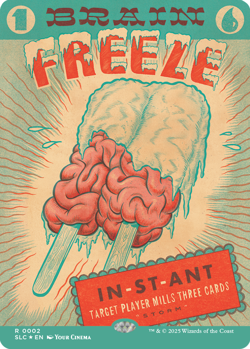 Brain Freeze Secret Lair Encyclopedia Single Card Magic PREORDER - Image 1