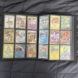 Pokemon Binder Collection LOT - 200+ SIR, SAR, ALT ART, GOLD Cards w/ Binder! - Image 3