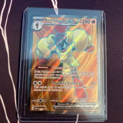 Pokemon Card Armarouge EX Svp 125 Full Art Ultra Rare Paradox Rift Near Mint - Image 1