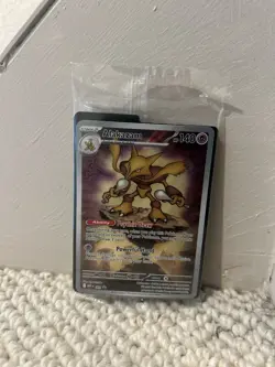 Alakazam Mega Evolutions Sealed Black Star Promo Card # 009 Pokemon - Image 1