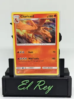 Pokemon TCG Charizard Holo Rare Card 5/18 Detective Pikachu Series - Image 1