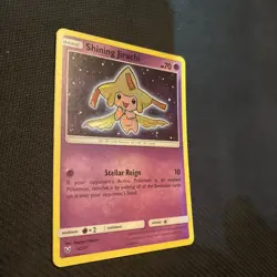 Shining Jirachi 42/73 Shining Legends Shiny Holo Rare Pokemon Card - Image 1
