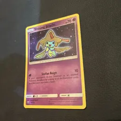 Shining Jirachi 42/73 Shining Legends Shiny Holo Rare Pokemon Card - Image 3