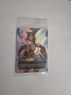 Ahri Riftbound English Promo card 255/298 PRERELEASE League Of Legends sealed - Image 1