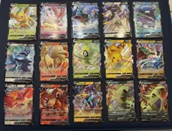 Pokemon TCG Sword Shield 42 Card V Rare Lot - Image 1