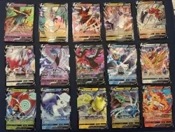 Pokemon TCG Sword Shield 42 Card V Rare Lot - Image 3