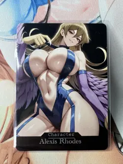 Alexis Rhodes Yugioh hentai Anime Doujin Waifu ACG Custom Card - Image 1