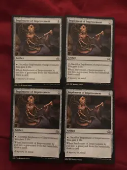 Implement Of Improvement X4 Aether Revolt Moderate Play MTG - Image 1