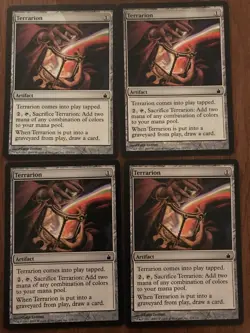 Terrarion X4 Ravnica City Of Guilds Light Play MTG - Image 1