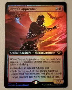Mtg Breya's Apprentice MH2 Foil Extended Art Near Mint - Image 1