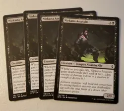 Mtg 4x Nirkana Assassin BFZ 118/274 Moderate Play - Image 1