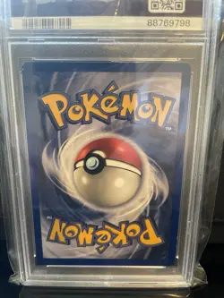 Pokemon TCG Mewtwo Holo Base Set Unlimited #10 PSA 7 Rare Vintage - Image 4