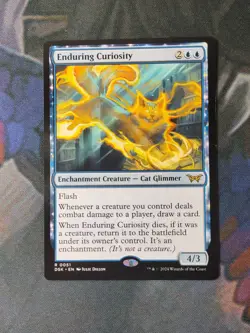 Enduring Curiosity | 7% Off 2+ | Duskmourn | NM | MTG - Image 1
