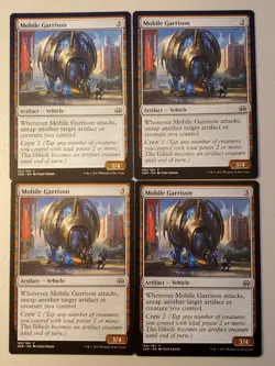 MTG 4x Mobile Garrison AER 165/184 Light Play - Image 1