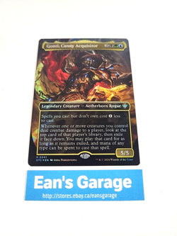 MTG Gonti, Canny Acquisitor 0001 OTC Outlaws of Thunder Mythic Rare Ext art - MN - Image 5