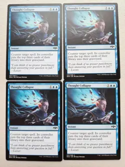 MTG 4x Thought Collapse RNA 057/259 Light Play - Image 1