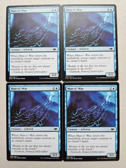MTG 4x Man-o'-War MH1 055/254 Light Play - Image 1