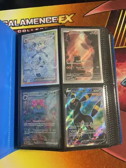 Pokemon Card Binder Collection - Lots Of Ultra Rares - x176 Cards NM-M MUST SEE! - Image 1