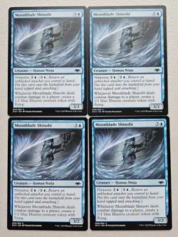 MTG 4x Moonblade Shinobi MH1 059/254 Light Play - Image 1