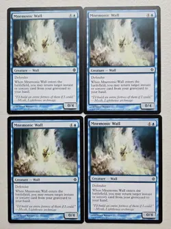 MTG 4x Mnemonic Wall 78/248 Light Play - Image 1