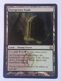 Overgrown Tomb Return to Ravnica Magic the Gathering mtg x1 - Image 1
