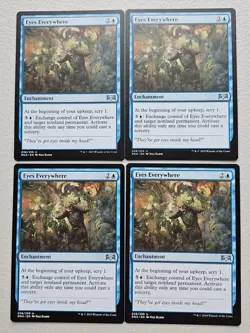 MTG 4x Eyes Everywhere RNA 038/259 Light Play - Image 1