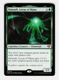 MTG: Omnath, Locus of Mana | Commander Masters 310 NM - Image 1