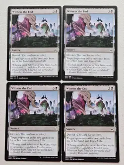 MTG 4x Witness the End OGW 082/184 Light Play - Image 1