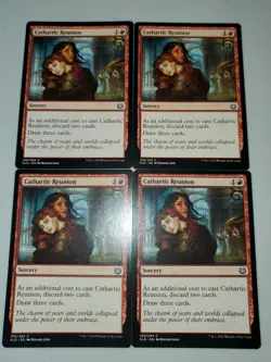4 x Cathartic Reunion Moderately Played - Image 1
