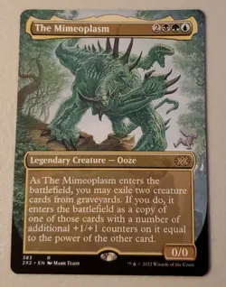 Mtg The Mimeoplasm 2X2 383 Borderless Near Mint - Image 1