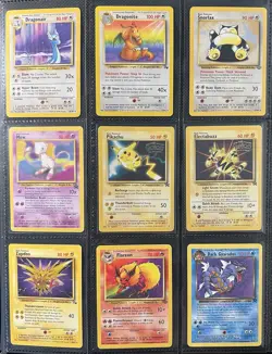 Vintage Pokemon Card Lot ALL WOTC HOLOS/RARES/1ST EDITIONS/SHADOWLESS/PROMOS - Image 1