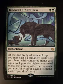 In Search of Greatness NM Kaldheim MTG FREE SHIPPING - Image 1