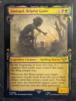 Smeagol, Helpful Guide - Showcase Scroll - LOTR: Tales of Middle Earth (MTG) - Image 1