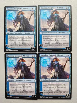 MTG 4x Kasmina Enigmatic Mentor WAR 056/264 Light Play - Image 1