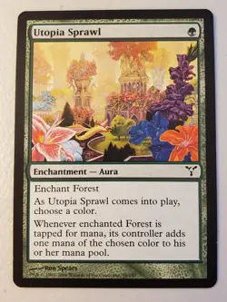 MTG Utopia Sprawl 99/180 Light Play - Image 1