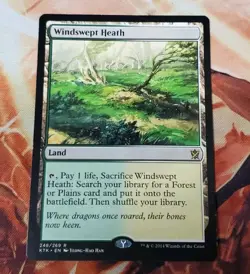 MTG Windswept Heath Khans of Tarkir 248/269 Regular Rare - Image 1