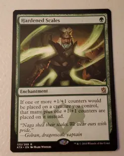 Mtg Hardened Scales KTK 133/269 Light Play - Image 1