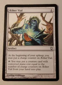 Mtg Aether Vial 91/165 Moderate Play - Image 1