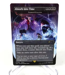 Absorb Into Time Temporal Extortion FINAL FANTASY Secret Lair MTG - Image 1