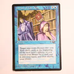 MTG Blue - Library of Lat-Nam - Alliances - Sorcery - Image 1