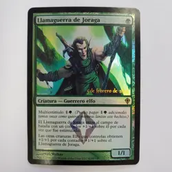 SPANISH JORAGA WARCALLER WORLDWAKE PRERELEASE PROMO FOREIGN MP MTG - Image 1